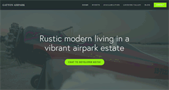 Desktop Screenshot of gattonairpark.com